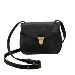 Vintage Coach Black Ashland Bag 9914 Crossbody Shoulder Bag